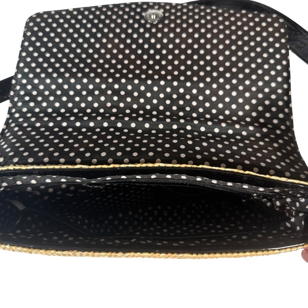 Vintage Coldwater Creek Black and Tan Crossbody Bag - Picture 8 of 14